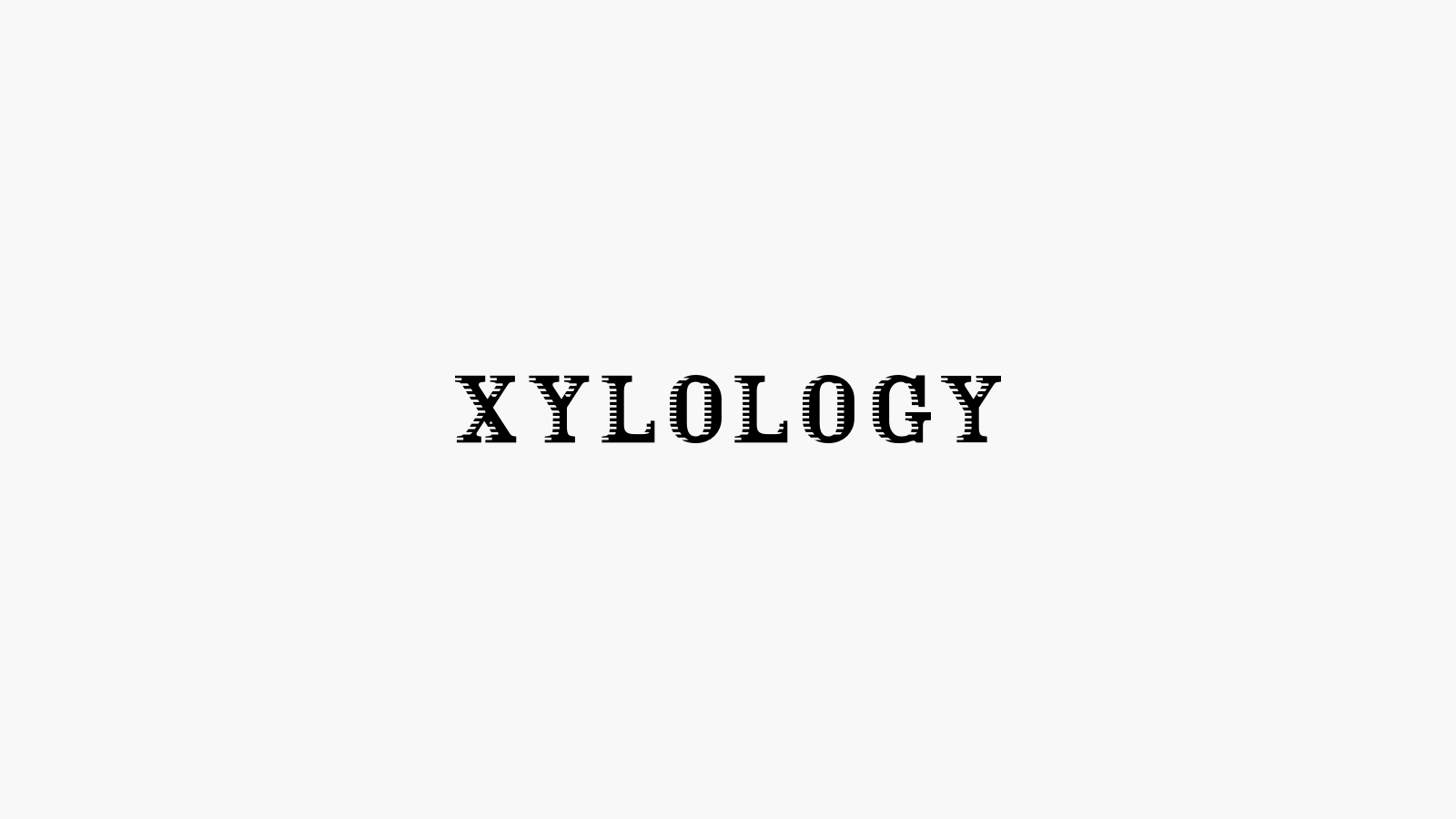 XYLOLOGY _ 展覧会のツール制作
